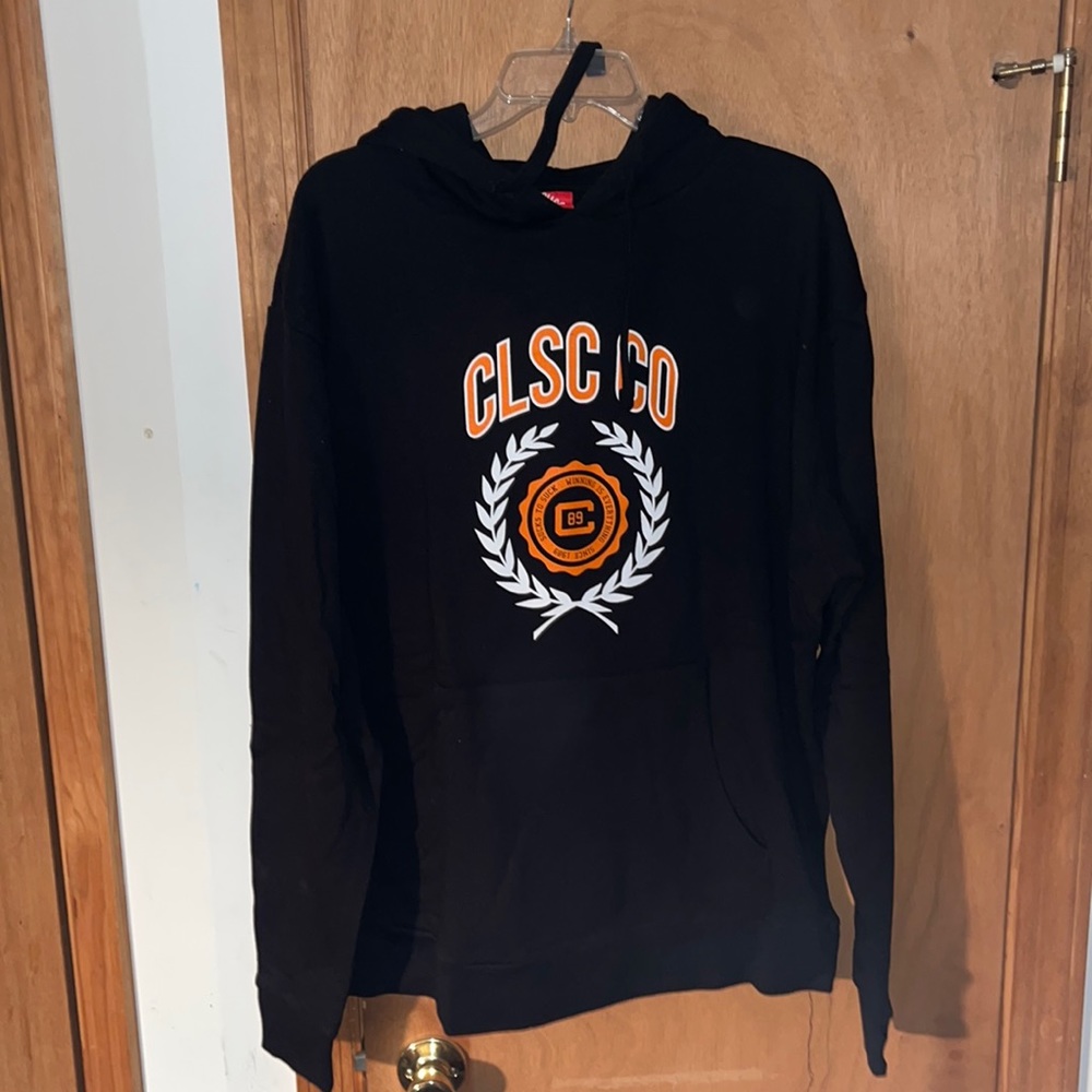 Clsc co hooded sweat shirt.size xl